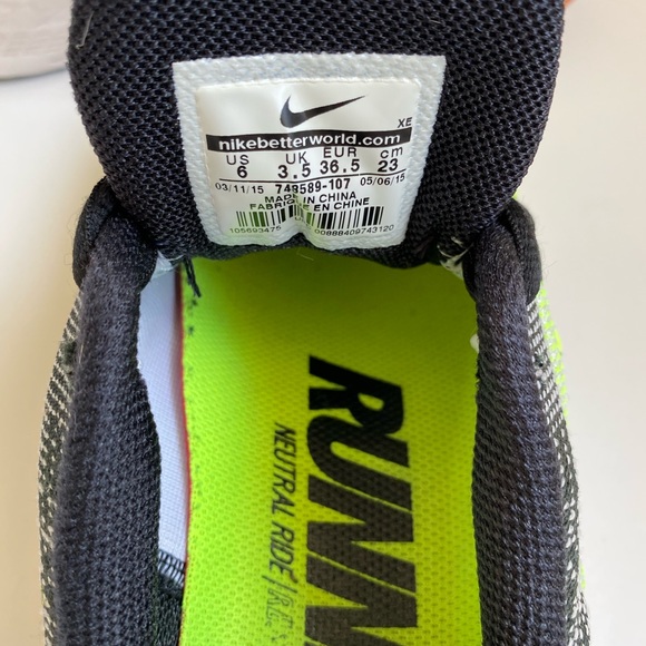 WMNS Nike Air Zoom Elite White Black Volt Hyper Or - Picture 5 of 5